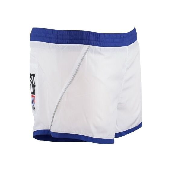 New Just Cavalli Men XS / 46 White Blue Short Swim Trunks Light Beach Swimsuit - Picture 4 of 8